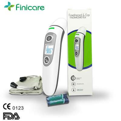 Finicare instant reading digital thermometer for children with LCD hot selling item IR-100 forehead and ear infrared thermometer