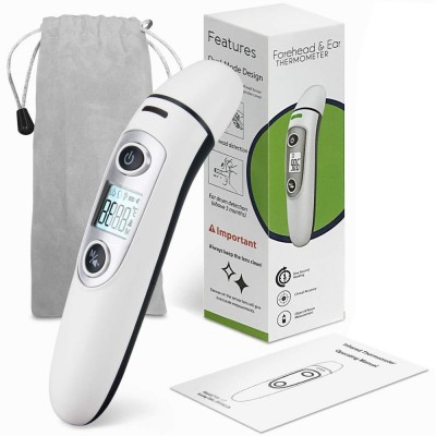 Finicare amazon hot selling baby digital forehead ear fever household portable thermometer for family care