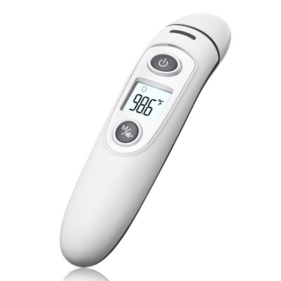 CE & FDA approved Baby Infrared Forehead and Ear Thermometer for Body Temperature Homecare/hospital use Non-contact FC-IR100